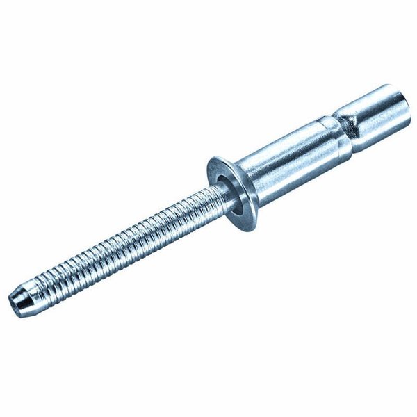 Goebel Blind Rivet, Countersunk Head, 3/16 in Dia., Stainless Steel Body, 250 PK ICI-65-ML